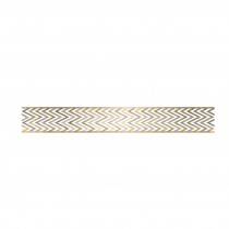 Gold and Silver ZigZag armband